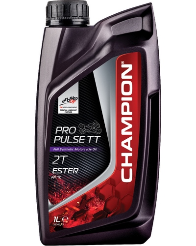 Huile 2 Temps Moto CHAMPION HUILE PROPULSE TT 2T ESTER 1L
