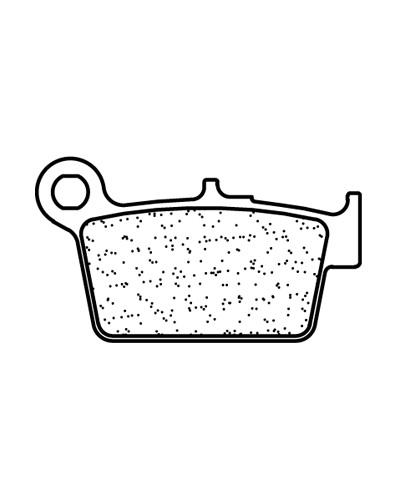 Plaquettes Freins CL BRAKES Plaquettes de frein arrière cross 1244X59 Plaquettes Freins CL BRAKES Plaquettes de frein arrière cross 1244X59