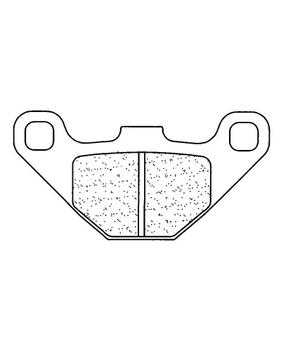 Plaquettes Freins CL BRAKES Plaquettes de frein arrière cross 2306X59