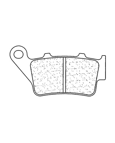 Plaquettes Freins CL BRAKES Plaquettes de frein arrière cross 2353X59