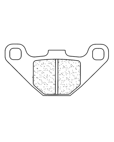 Plaquettes Freins CL BRAKES Plaquettes de frein arrière cross 2469X59