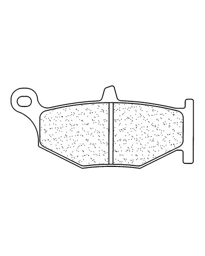 Plaquettes Freins CL BRAKES Plaquettes de frein arrière route 1163RX3