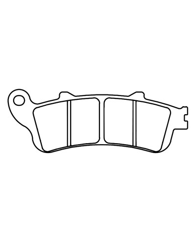 Plaquettes Freins CL BRAKES Plaquettes de frein arrière route 1231RX3