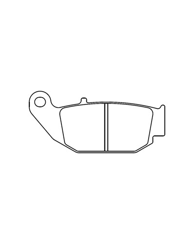 Plaquettes Freins CL BRAKES Plaquettes de frein arrière route 1259RX3