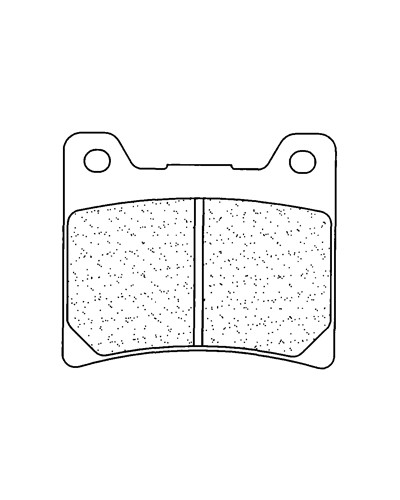 Plaquettes Freins CL BRAKES Plaquettes de frein arrière route 2283RX3
