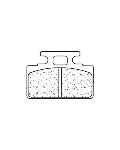 Plaquettes Freins CL BRAKES Plaquettes de frein arrière route 2287RX3