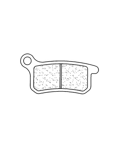 Plaquettes Freins CL BRAKES Plaquettes de frein avant cross 1078MX10