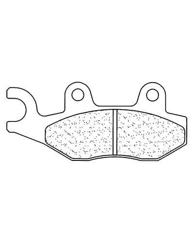 Plaquettes Freins CL BRAKES Plaquettes de frein avant cross 2288MX10