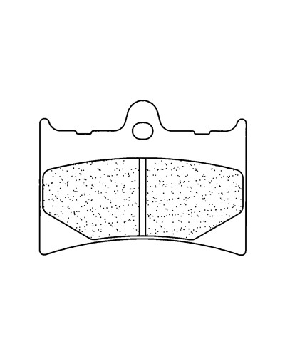 Plaquettes Freins CL BRAKES Plaquettes de frein avant cross 2398MX10