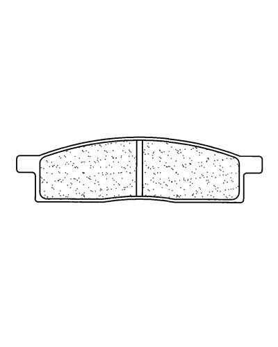 Plaquettes Freins CL BRAKES Plaquettes de frein avant cross 2424MX10 Plaquettes Freins CL BRAKES Plaquettes de frein avant cross 2424MX10