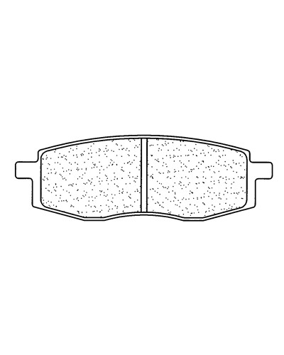 Plaquettes Freins CL BRAKES Plaquettes de frein avant cross 2792MX10