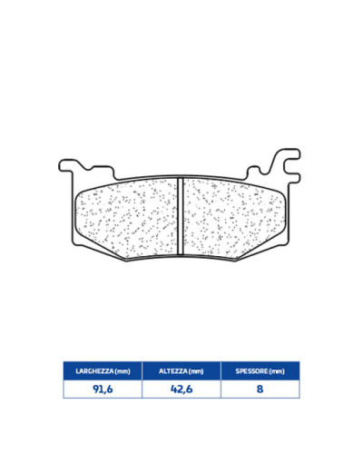 Plaquettes Freins CL BRAKES Plaquettes de frein avant racing