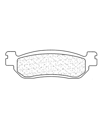 Plaquettes Freins CL BRAKES Plaquettes de frein haute performance maxi-scooter 3033MSC