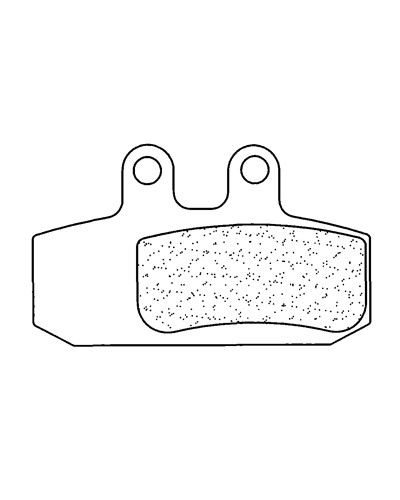 Plaquettes Freins CL BRAKES Plaquettes de frein haute performance maxi-scooter 3072MSC