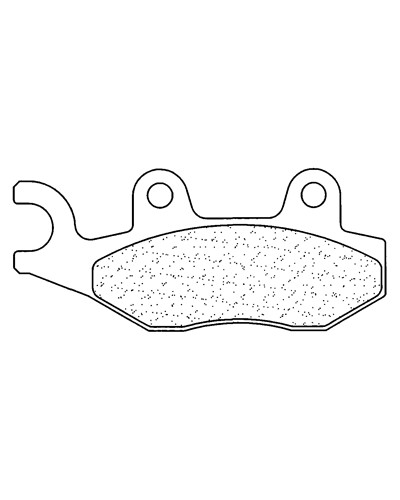 Plaquettes Freins CL BRAKES Plaquettes de frein haute performance maxi-scooter 3087MSC Plaquettes Freins CL BRAKES Plaquettes de frein haute performance maxi-scooter 3087MSC