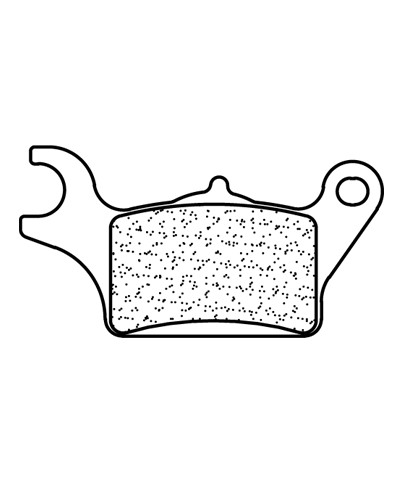 Plaquettes Freins CL BRAKES Plaquettes de frein haute performance maxi-scooter 3107MSC Plaquettes Freins CL BRAKES Plaquettes de frein haute performance maxi-scooter 3107MSC