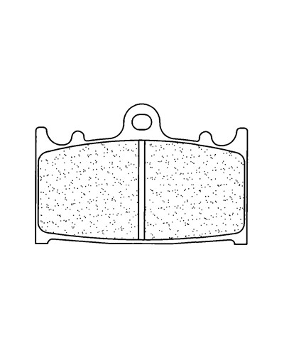 Plaquettes Freins CL BRAKES Plaquettes de frein haute performance sport 2251XBK5