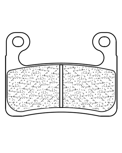 Plaquettes Freins CL BRAKES Plaquettes de frein racing 1257C60