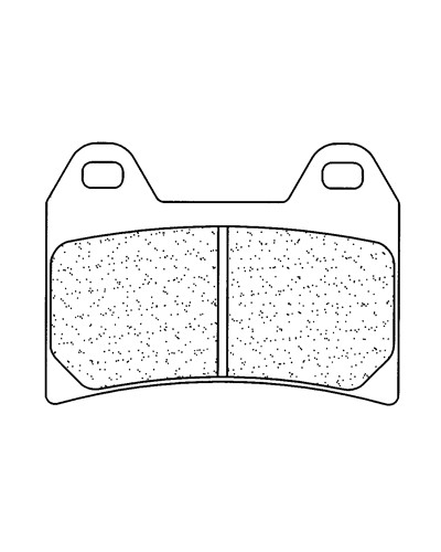 Plaquettes Freins CL BRAKES Plaquettes de frein racing 2539C60