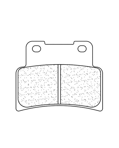 Plaquettes Freins CL BRAKES Plaquettes de frein route avant 1187A3+