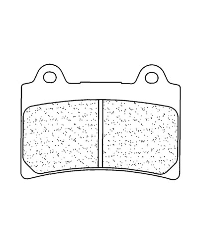Plaquettes Freins CL BRAKES Plaquettes de frein route avant 2253A3+