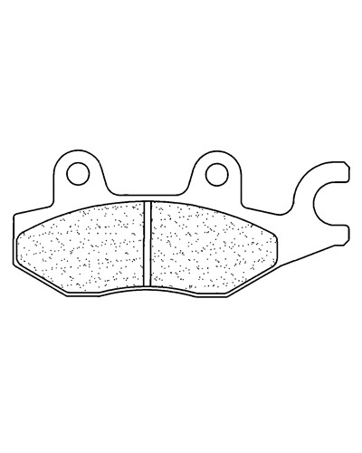 Plaquettes Freins CL BRAKES Plaquettes de frein route avant 2326A3+