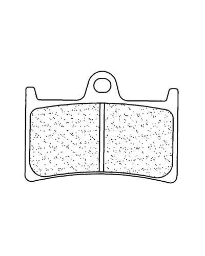 Plaquettes Freins CL BRAKES Plaquettes de frein route avant 2361A3+ Plaquettes Freins CL BRAKES Plaquettes de frein route avant 2361A3+