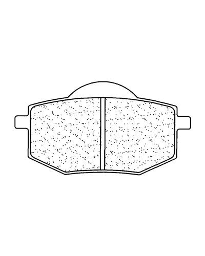 Plaquettes Freins CL BRAKES Plaquettes de frein route avant 2392A3+