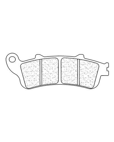 Plaquettes Freins CL BRAKES Plaquettes de frein route avant 2602A3+