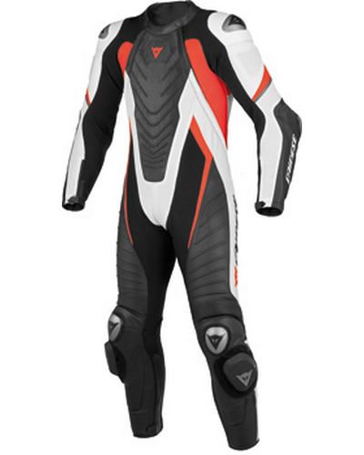 Combinaison Cuir Moto DAINESE Aero evo noir-reflex