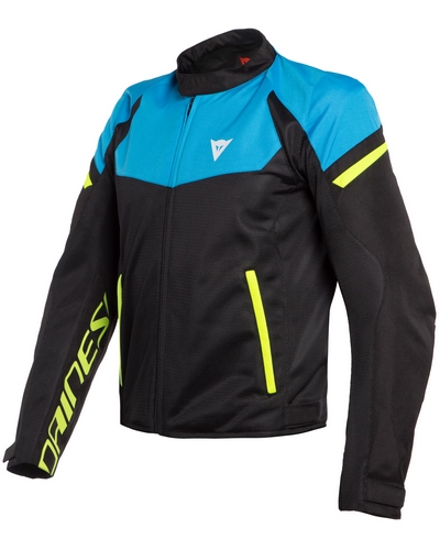 Blouson Moto Été DAINESE Blouson Bora Air Tex bleu-jaune