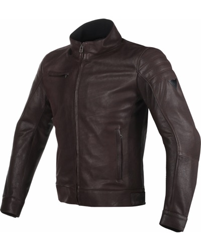 Blouson Cuir Moto DAINESE cuir Bryan marron