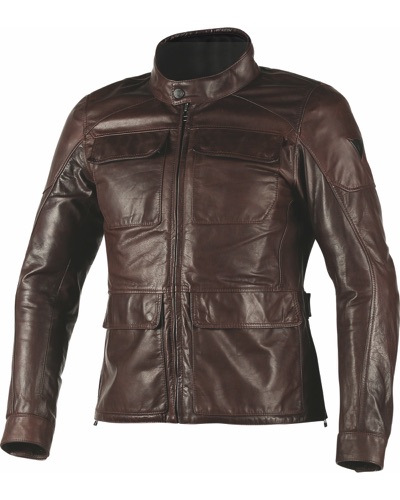 Blouson Cuir Moto DAINESE Cuir Richard marron