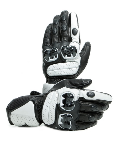 Gants Moto Racing DAINESE Impeto noir-blanc