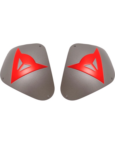 SECURITE/CONFORT DAINESE Kit slider épaules alu rouge fluo SECURITE/CONFORT DAINESE Kit slider épaules alu rouge fluo
