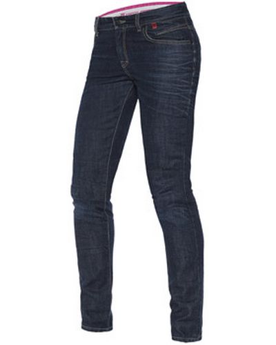 Jeans Moto DAINESE lady Belleville slim bleu