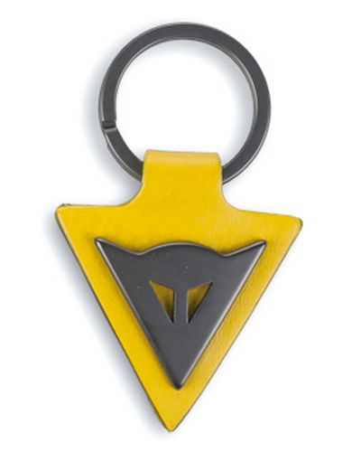 Porte Clés Moto DAINESE Logo MTL jaune-titane