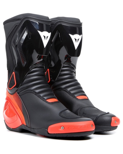 Bottes Moto Racing DAINESE Nexus 2 noir-rouge fluo