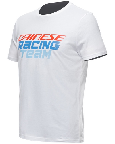 T-Shirt Moto DAINESE Racing blanc