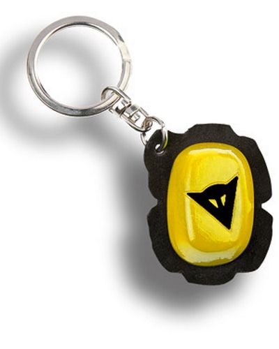 Porte Clés Moto DAINESE Slider noir-orange fluo