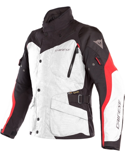 Veste Textile DAINESE Tempest 2 D-Dry® blanc-rouge