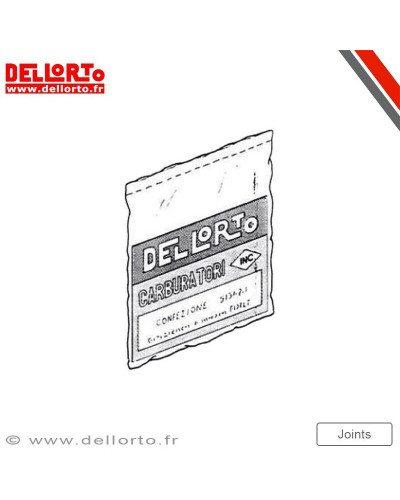 Kit Reconditionnement Carburateur Moto DELL ORTO Pochettes de joints DELL ORTRO carburateur PHBL