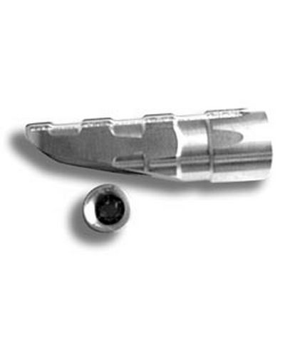 Repose Pieds Moto DOUPEUX GAUBERT Alu racing biseauté argent