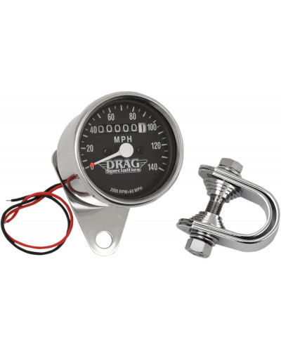 Capteurs DRAG SPECIALTIES 2:1 BLK FACE MINI SPEEDO Capteurs DRAG SPECIALTIES 2:1 BLK FACE MINI SPEEDO