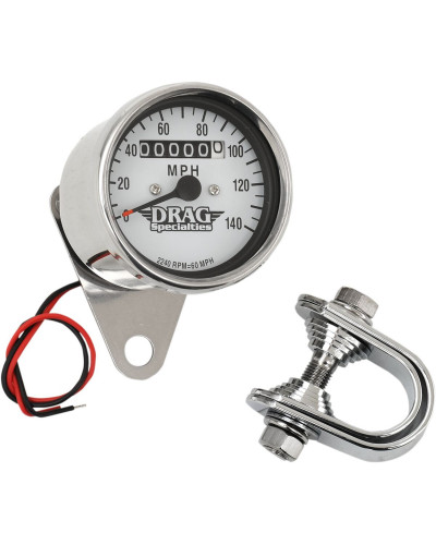 Capteurs DRAG SPECIALTIES 2240:60 WHITE FACE SPEEDO Capteurs DRAG SPECIALTIES 2240:60 WHITE FACE SPEEDO
