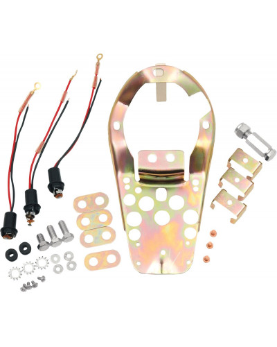 Compteur Moto DRAG SPECIALTIES 3-LIGHT DASH BASE 63-67FL Compteur Moto DRAG SPECIALTIES 3-LIGHT DASH BASE 63-67FL
