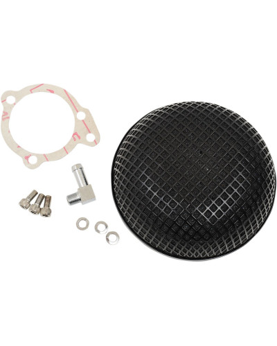 Filtre à Air Moto DRAG SPECIALTIES AIR CLNR BLK BOB S S E/G