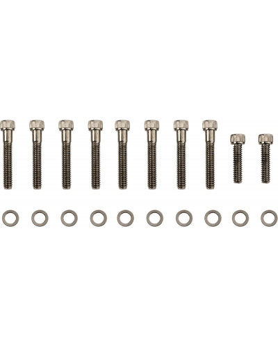 COLLIER DE SERRAGE DRAG SPECIALTIES BOLT KIT M8 TRAN CVR B/C COLLIER DE SERRAGE DRAG SPECIALTIES BOLT KIT M8 TRAN CVR B/C