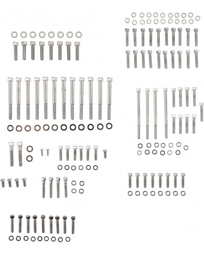 COLLIER DE SERRAGE DRAG SPECIALTIES BOLT KIT M8EN K ALN CH COLLIER DE SERRAGE DRAG SPECIALTIES BOLT KIT M8EN K ALN CH