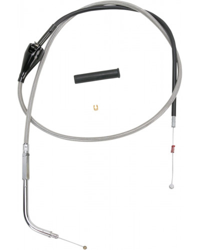 Câble Embrayage Moto DRAG SPECIALTIES CABLE IDLE 44 STNLS